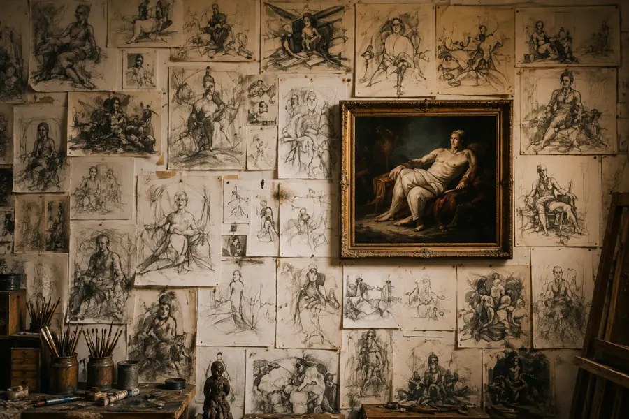 Cover image for “On Versions”, an essay by Boaz Gilad
