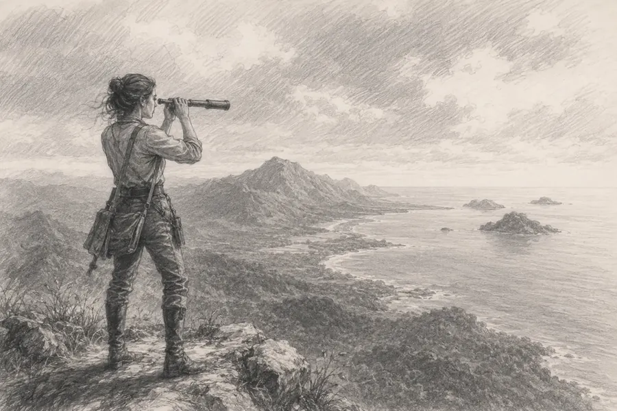 Cover image for “On Vision”, an essay by Boaz Gilad